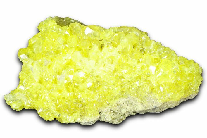 Bright-Yellow Sulfur Crystals - Bolivia #359357